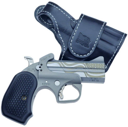 BOND ROWDY XL FLAG PKG 45/410 3.5 SS ENGRAVED