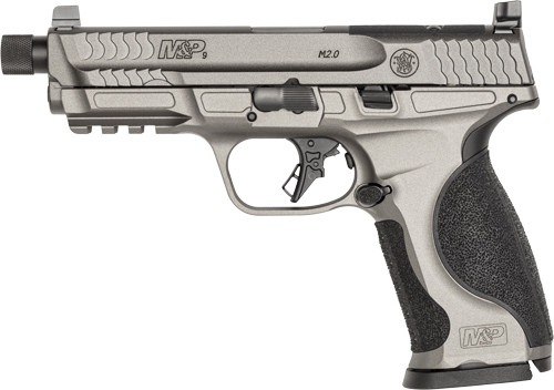 S&W M&P9 M2.0 METAL 9MM 4.625" 17-SH OR THREADED BBL GRAY S&W M&P9 M2.0 METAL 9MM 4.625" 17-SH OR THREADED BBL GRAY