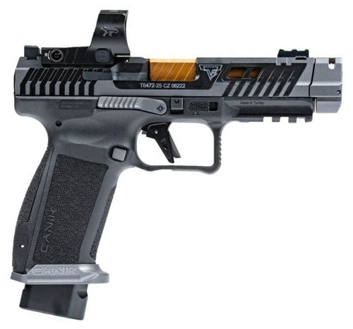 CENT CANIK TTI COMBAT W/MECANIK MO3 9MM SMOKE