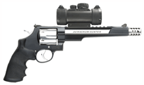 S&W 629 HUNTER P. CENTER 44MAG 7.5" TWO-TONE W/Optics and Scopes