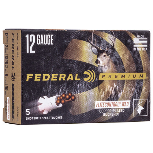 FED VITAL-SHOK BUCKSHOT 12GA 2.75 9PEL #00 5/50