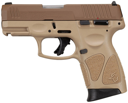 TAU G3C 9MM 3.26 COYOTE TAN SLIDE FDE FRAME 3 10