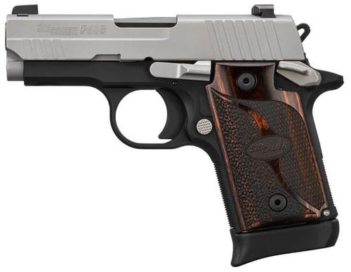 SIG P938 2-TONE SS PST 9MM 7RD
