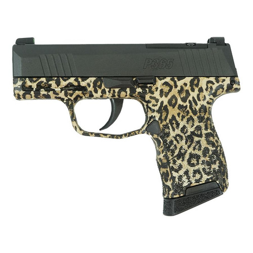 Sig Sauer P365 Leopard Print Optic Ready Handgun 9mm Luger 10rd Magazines(2) 3.1" Barrel X-RAY 3 Sights