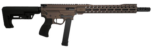 T6 GOAT SERIES SHREDDER AR9 TCS 9MM 16 MLOK BRZ