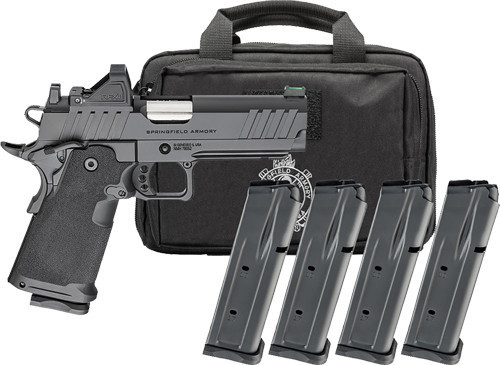 SPRINGFIELD 1911 DS PRODIGY 9MM 4.25" 10RD 4 MAGS GEAR PAC