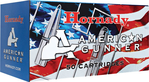 HORNADY AMMO AMERICAN GUNNER 223 REM 55GR JHP 50RD 10BX/CS