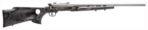 SAVAGE BMAG TARGET 17WSM 22" HB SS/GREY LAMINATE T-HOLE