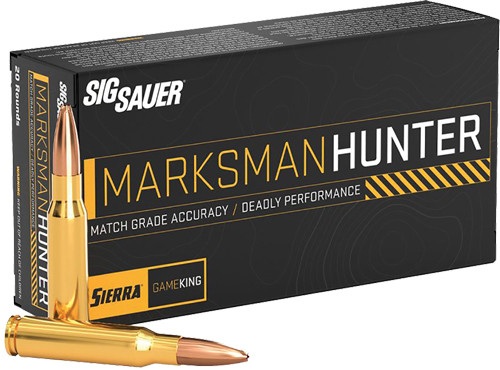 SIG AMMO 6.5CM 130GR MARKSMAN HUNTER GAMEKING 20RD 10BX/CS