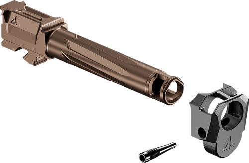 Radian Weapons Afterburner Compensator and Ramjet Barrel Combo for Glock 19 Gen 5 Bronze Barrel