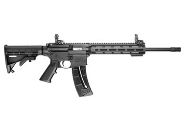 S&W M&P15-22 SPORT 22LR 16.5" 25-SH 6-POS STOCK W/SIGHTS BLK