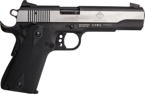 GERMAN SPORT 1911 22LR 5" POLISHED SLIDE/BLK GRIP 10RD