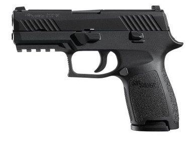 SIG P320 COMPACT 45ACP 3.9" DAO SIGLITE (2)9RD POLY/BLACK