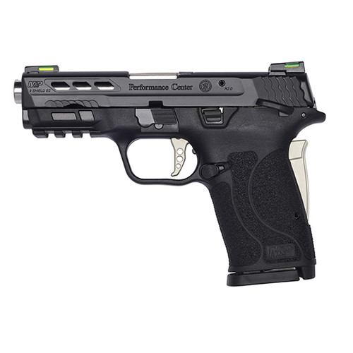 SW PC M&P9 SHIELD EZ 9MM 3.8 SILVER PORTED TS 8R
