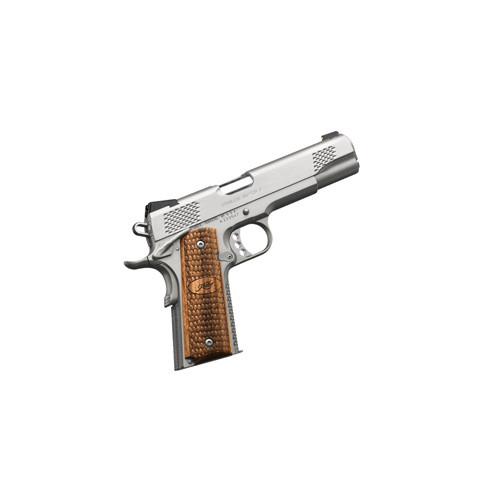 STAINLESS RAPTOR II - .45 ACP, 5" BBL, 8/RD
