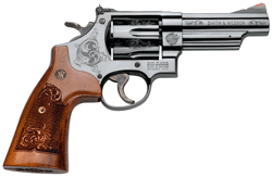 S&W 29 44MAG 4" AS 6-SHOT BRIGHT BLUED MACHINE ENGRAVED