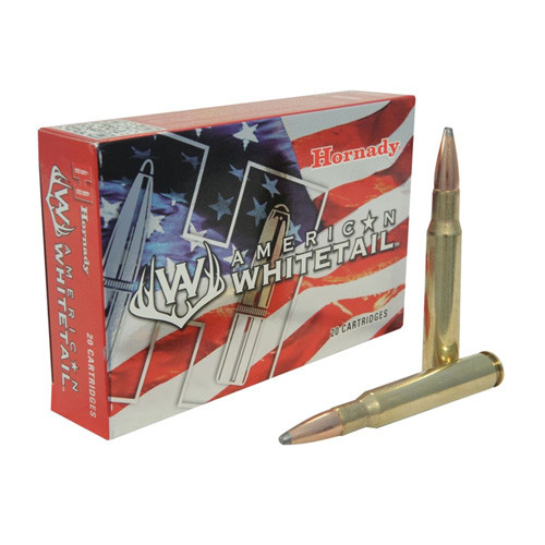 AMERICAN WHITETAIL AMMUNITION - 30-06 SPR, 180 GR, 2700 FPS, 20/BX