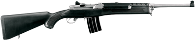 RUGER MINI-14 RANCH 5.56MM S/S BLACK SYN W/5RND MAGAZINE