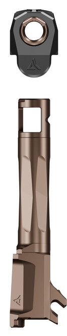 Radian Weapons Afterburner and Ramjet Combo Barrel and Compensator for Sig Sauer P365 P365X Bronze
