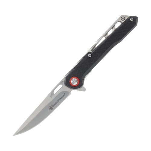 Smith & Wesson Tactical Folding Knife 3" Drop Point Blade Black