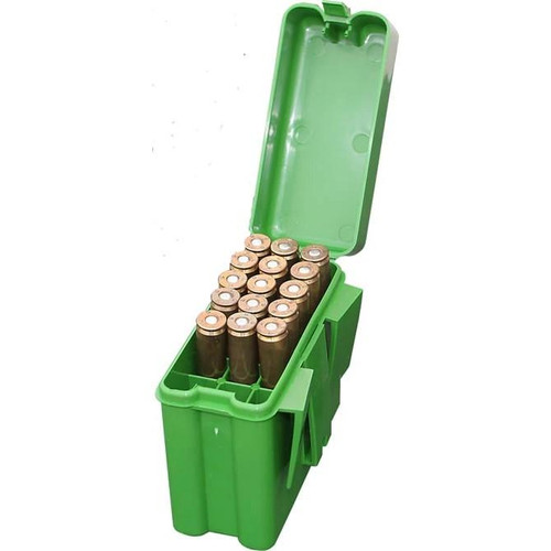 MTM 20 Round Belt Carrier 30-30/.308/.22-250/.243 Win Green