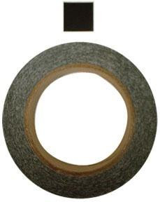 Speedwell 1" Square Pressure Sensitive Pasters - Black 1000/Pack