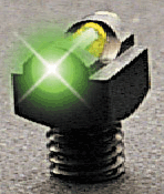 TRUGLO SIGHT STAR BRITE DELUXE 3MM THREAD FIBER OPTIC GREEN