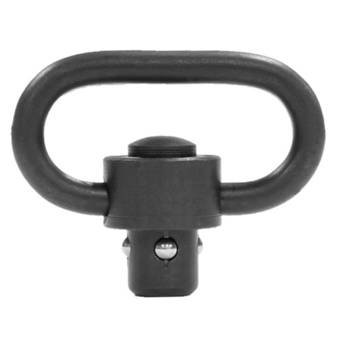 GROVTEC SWIVEL 1.25 HVY DTY PUSH BUTTON BLK