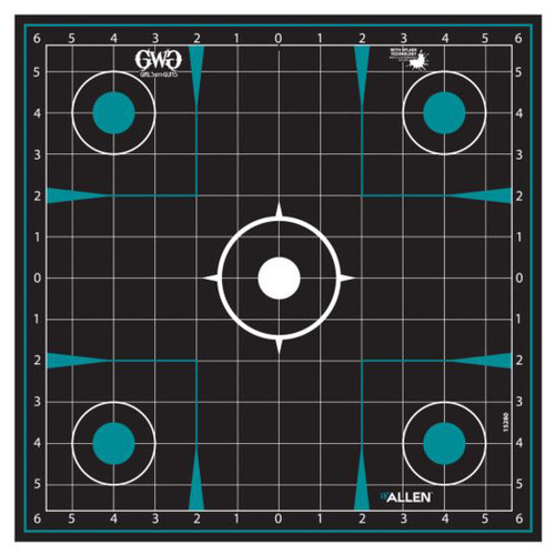 ALLEN GWG SPLASH ADHESIV 12X12 SIGHT GRID 5PK