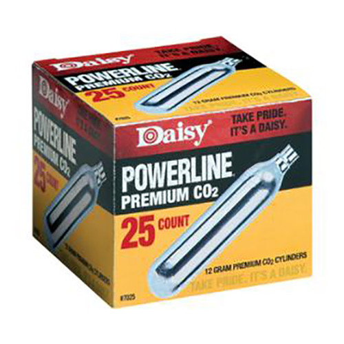 DAISY CO2 CYLINDER 25PK 