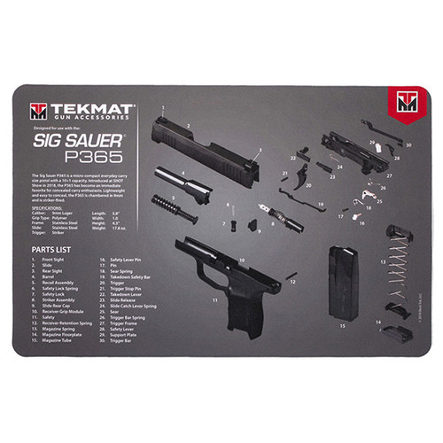 TEKMAT GUN CLEANING MAT SIG P365