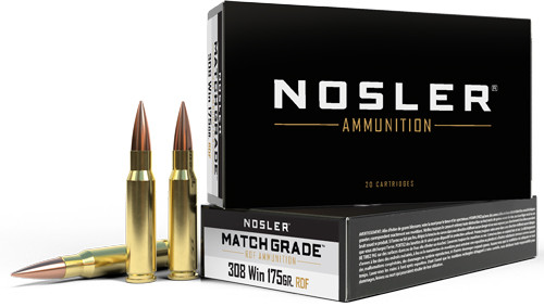 NOSLER MATCH GRADE 308 WIN 175GR HPBT 20RD 10BX/CS