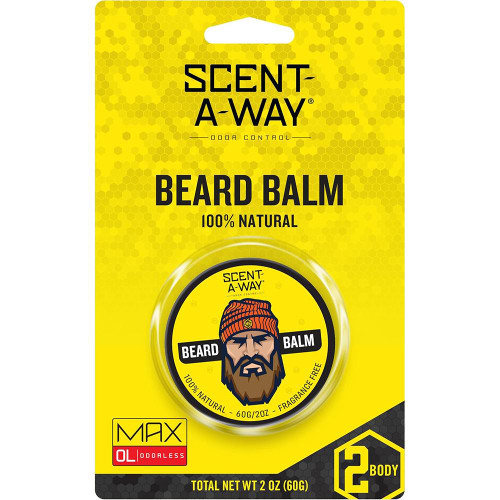 Scent-A-Way Beard Balm 2 oz