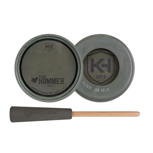 Knight & Hale Glass Hammer Pot Turkey Call LBTL Series