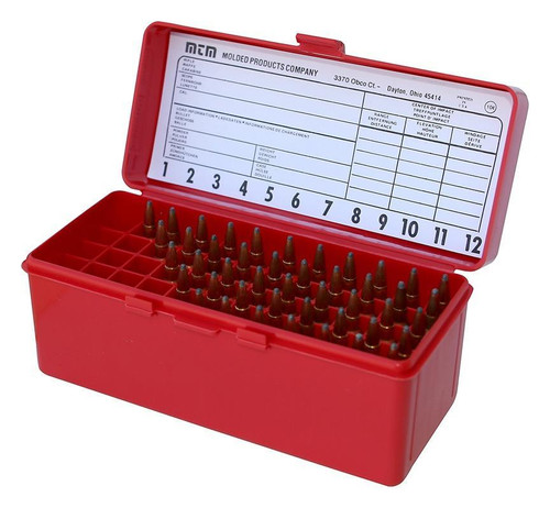 MTM Gun-Gard R-60 Series Rifle Ammo Box Red
