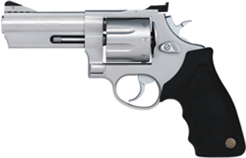 TAURUS 608 357MAG 4" PORTED AS 8-SHOT STAINLESS RUBBER