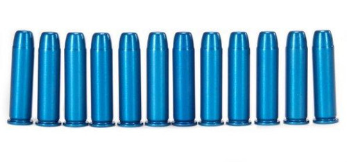 A-Zoom Aluminum Snap Caps .357 Mag Blue 12/pk