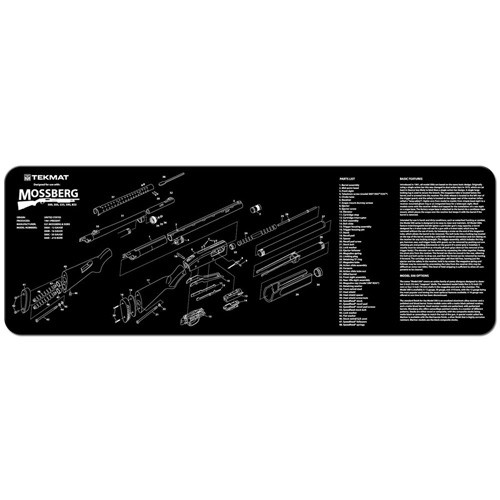 MOSSBERG SHOTGUN CLEANING MAT - 12” X 36”