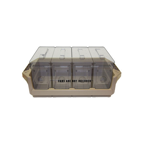 METAL AMMO CAN TRAY - 30 CAL. - DARK EARTH