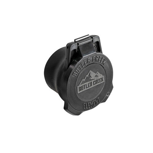 ELEMENT SCOPE CAPS - BLACK, OBJECTIVE, 60-65MM
