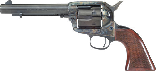 CIMARRON ARIZONA RANGER 357MAG SA 5.50" BBL CHECKERED WALNUT