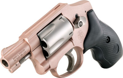 S&W 642 38SPL+P 1.88" FS 5-SHOT SS ROSE GOLD FRAME