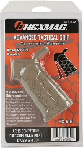 HEXMAG GRIP TACTICAL FDE FITS AR-15