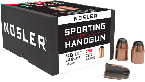 NOSLER BULLETS 44 .429 240GR JHP 250CT