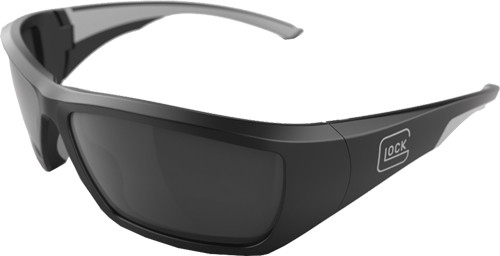 GLOCK TACTICAL GLASSES BLUE LINE BLACK SILVER MIRROR LENS