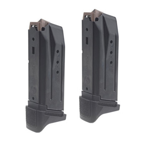 RUGER MAGAZINE SECURITY 380ACP 10RD BLACK PLASTIC 2-PACK