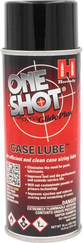 HORNADY ONE SHOT SPRAY CASE LUBE 10OZ CAN