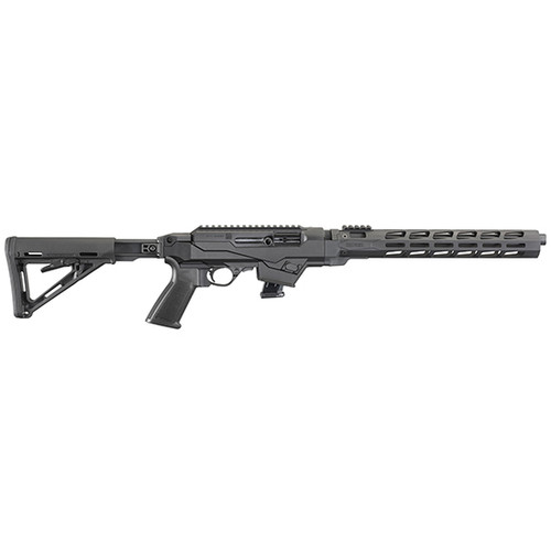 RUG PC CARBINE 9MM 16 NTB FF FIXED STK 10RD