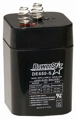 AMERICAN HUNTER BATTERY RECHARGEABLE 6V 5AMP SPRINGTOP