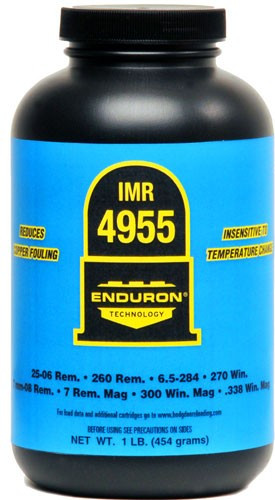 IMR POWDER 4955 1LB CAN 10CAN/CS